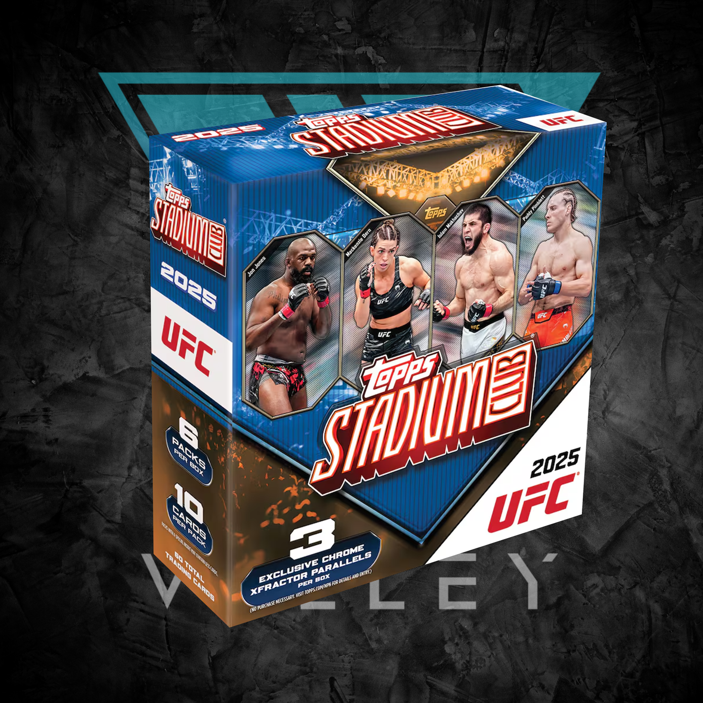 UFC Cards: 2025 TOPPS UFC STADIUM CLUB -Mega Box