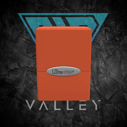 Deckbox: Satin Cube - Solid Orange Pumpkin (100+)