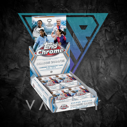 Soccer Cards: 2024-25 Topps Chrome - UEFA Womens - Hobby Box