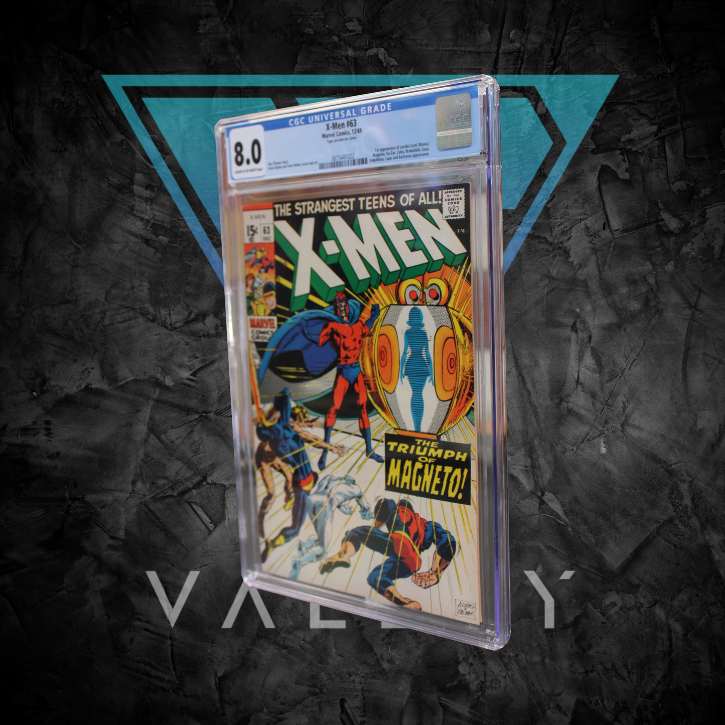 Comic Books: X-Men #63 – Marvel Comics (December 1969) – CGC 8.0