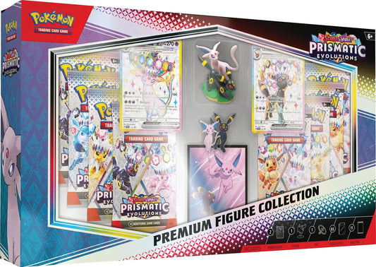 Pokemon TCG: Prismatic Evolutions Premium Figure Collection Box