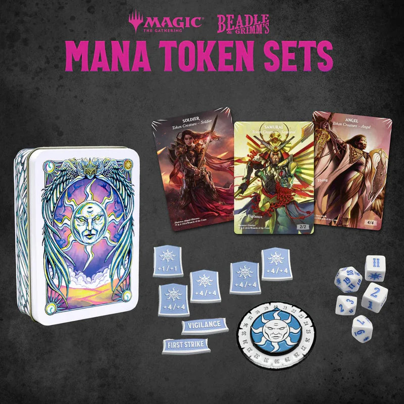 Magic the Gathering: MTG - Token Set- White Mana Metal Token Set