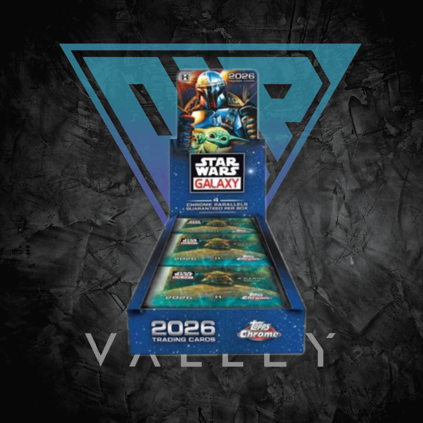 Star Wars Cards: 2026 Topps Star Wars Chrome Galaxy - Hobby Box
