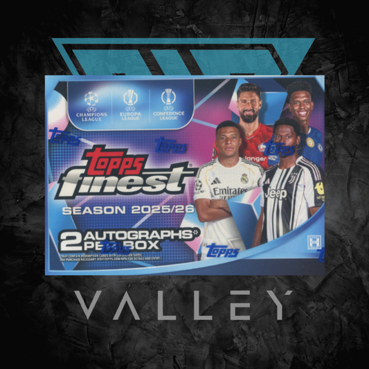 Soccer Cards: 2025-26 Topps Finest UEFA Soccer - Hobby Box