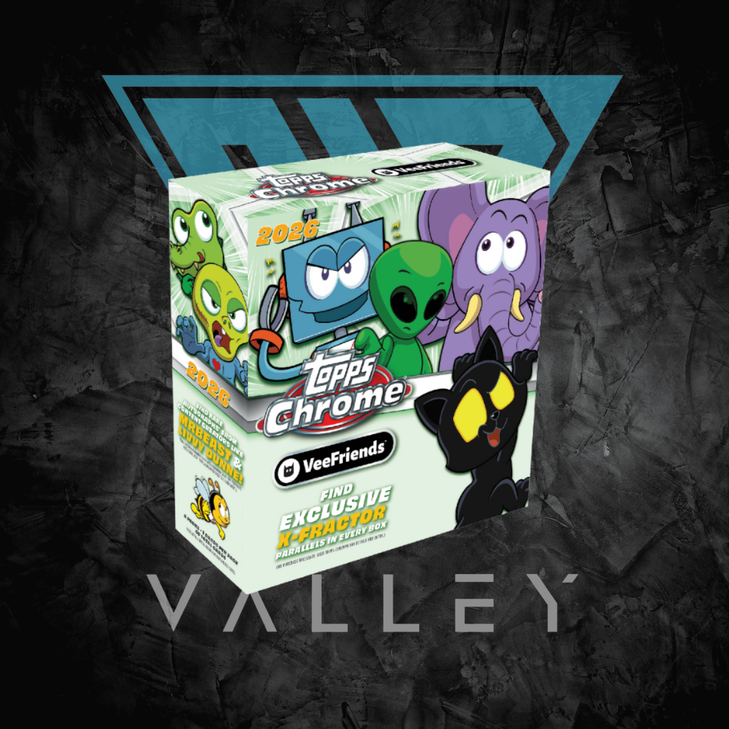 Veefriends Cards: 2026 Topps Chrome Veefriends - Mega Box