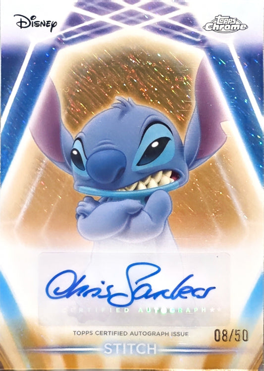 Singles: 2025 Disney Topps - Stitch Auto /50