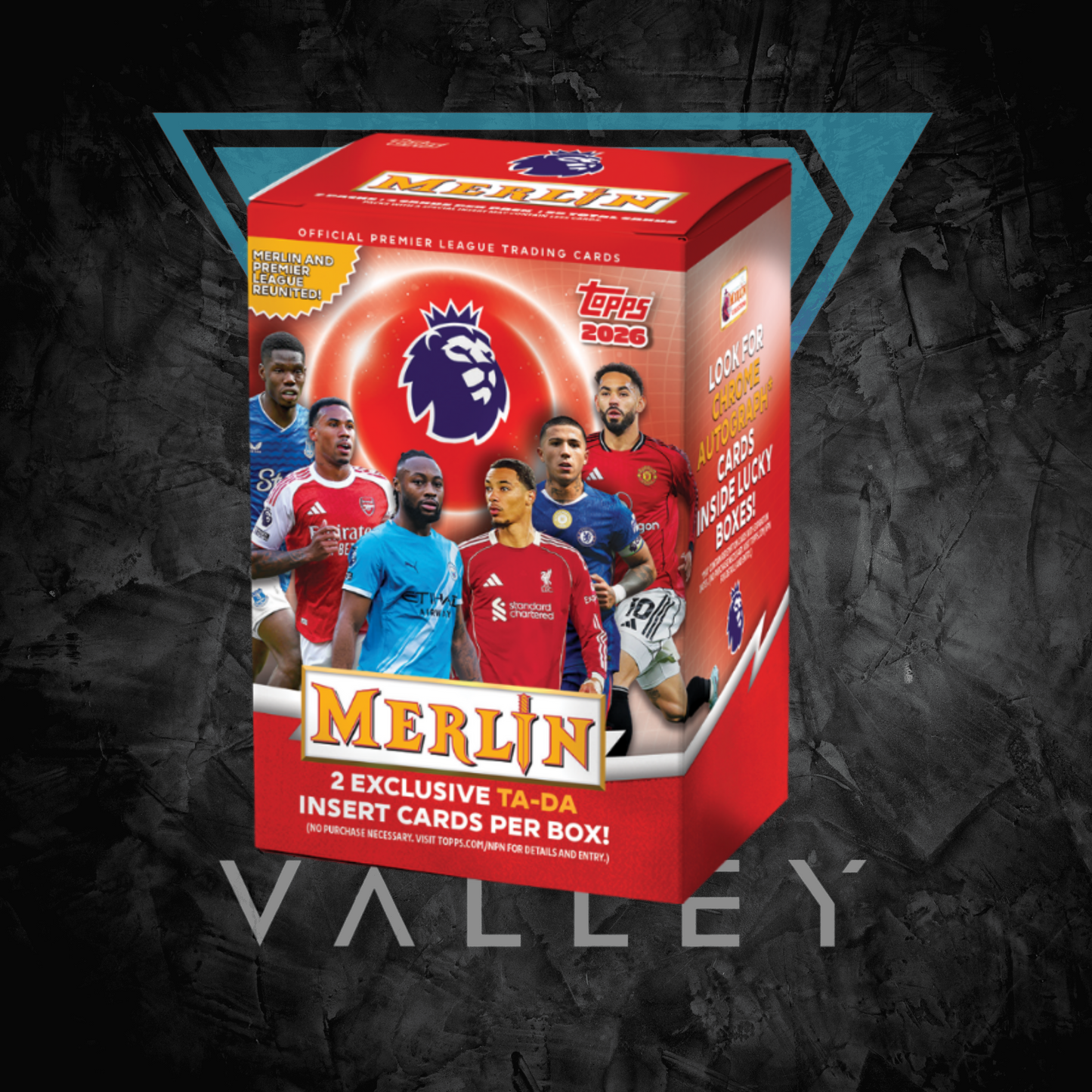 Soccer Cards: 2026 Topps Merlin Premier League - Blaster Box
