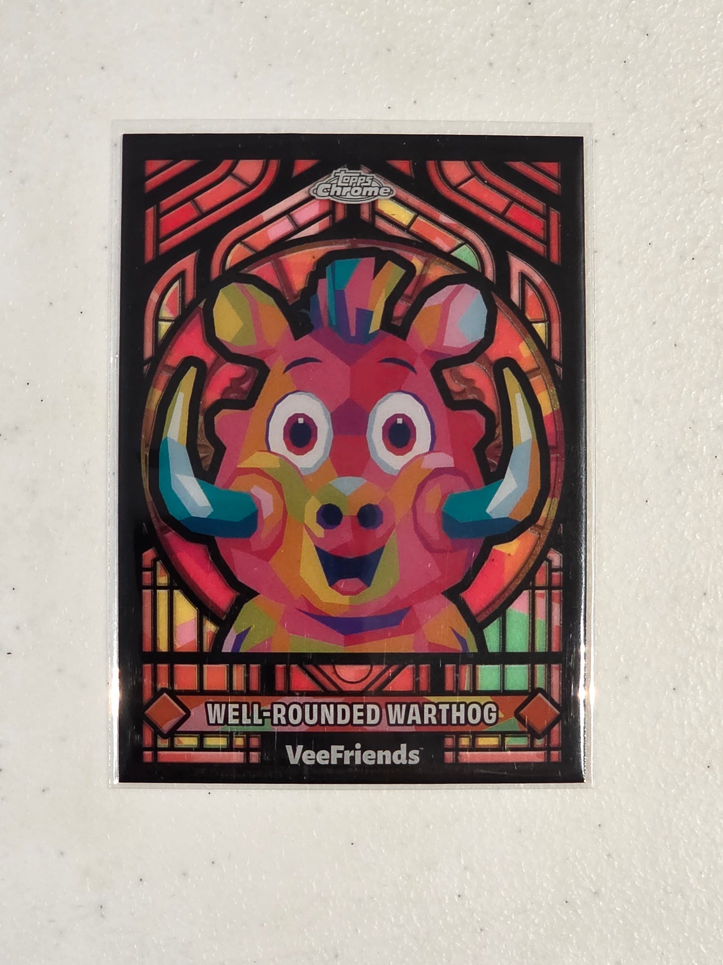 Singles: Veefriends Cards- 2026 Topps Chrome Veefriends Well Rounded Warthog Iconics SSP