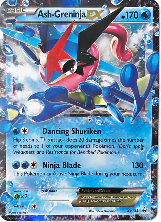 Singles: Pokemon Cards - Ash-Greninja EX Promo XY133