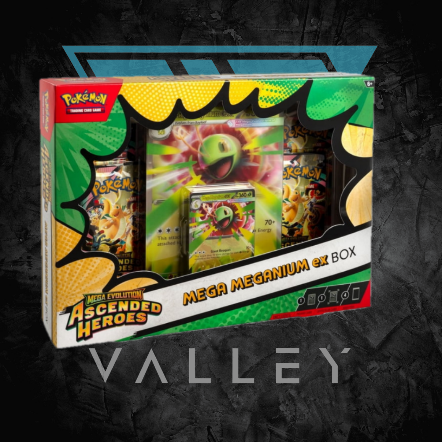 Pokemon TCG: ME: Ascended Heroes - Mega Meganium ex Box