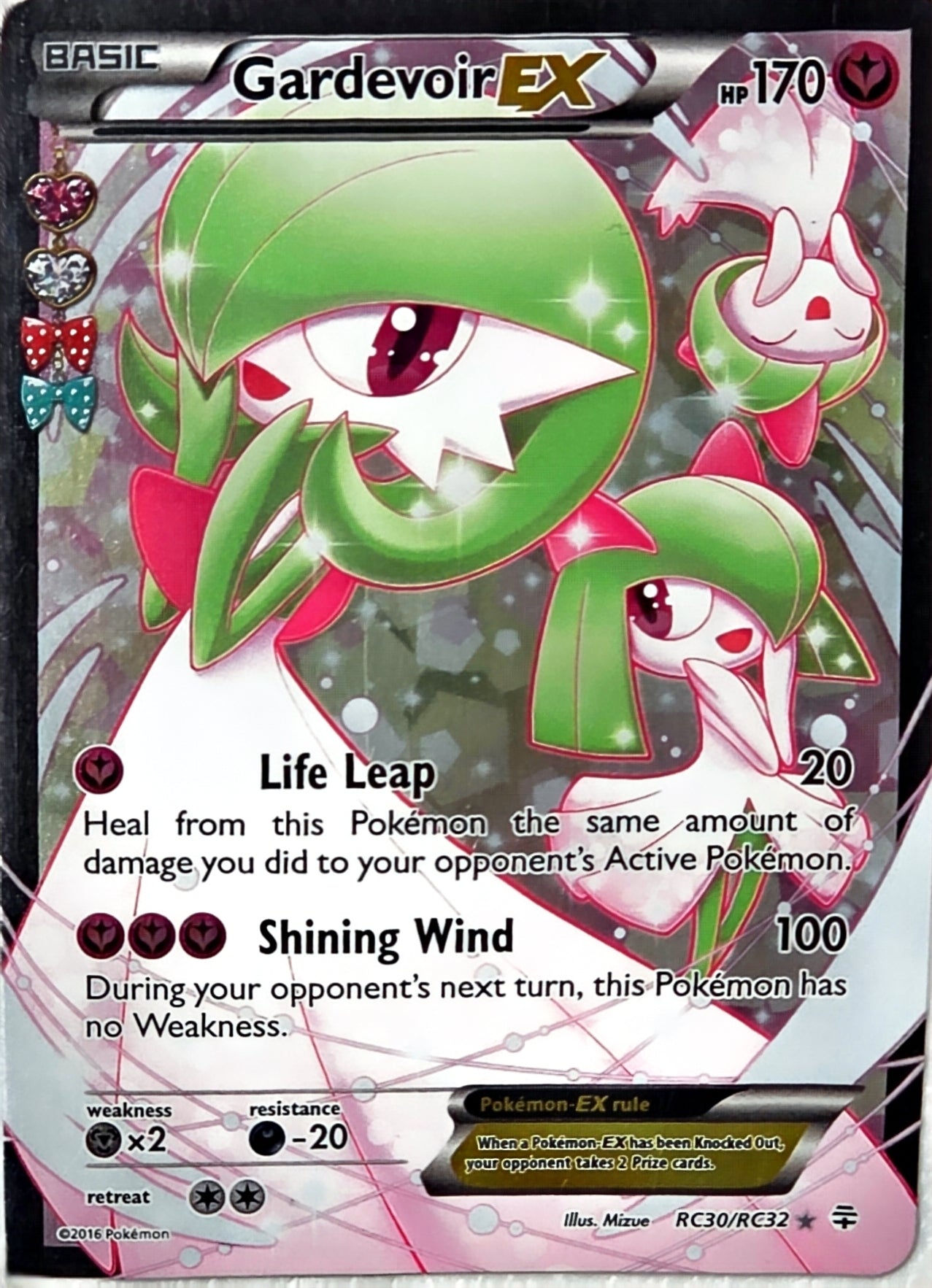 Singles: Pokemon Cards - Gardevoir EX RC30/RC32