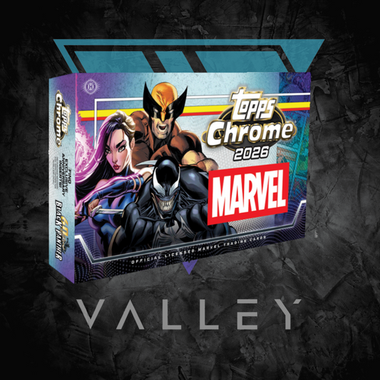 Marvel Cards: 2026 Topps Marvel Comics Chrome - Hobby Box