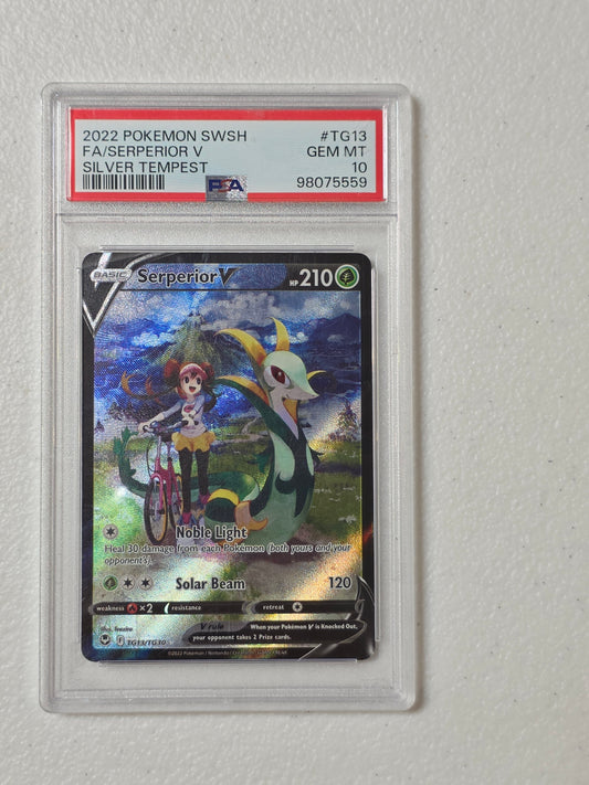 PSA: Pokémon Cards - Serperior V TG13/TG30 PSA 10
