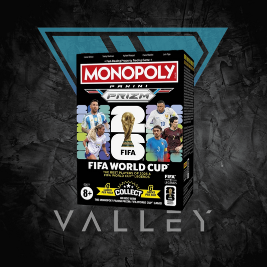 Soccer Cards: 2026 Panini Prizm World Cup Monopoly - Blaster Box