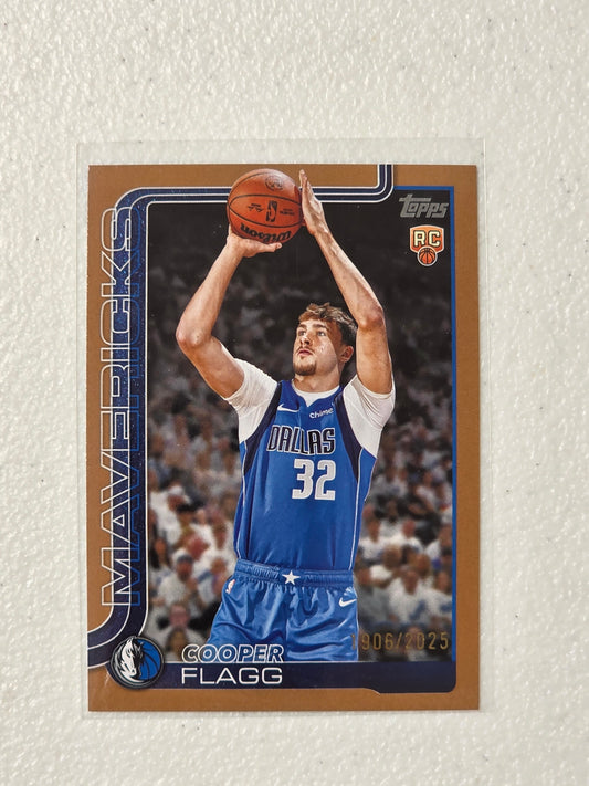 Singles: Basketball Cards- 2025-26 Topps Flagship Cooper Flagg /2025