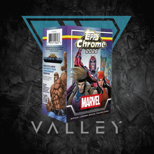 Marvel Cards: 2026 Topps Marvel Comics Chrome - Value Box