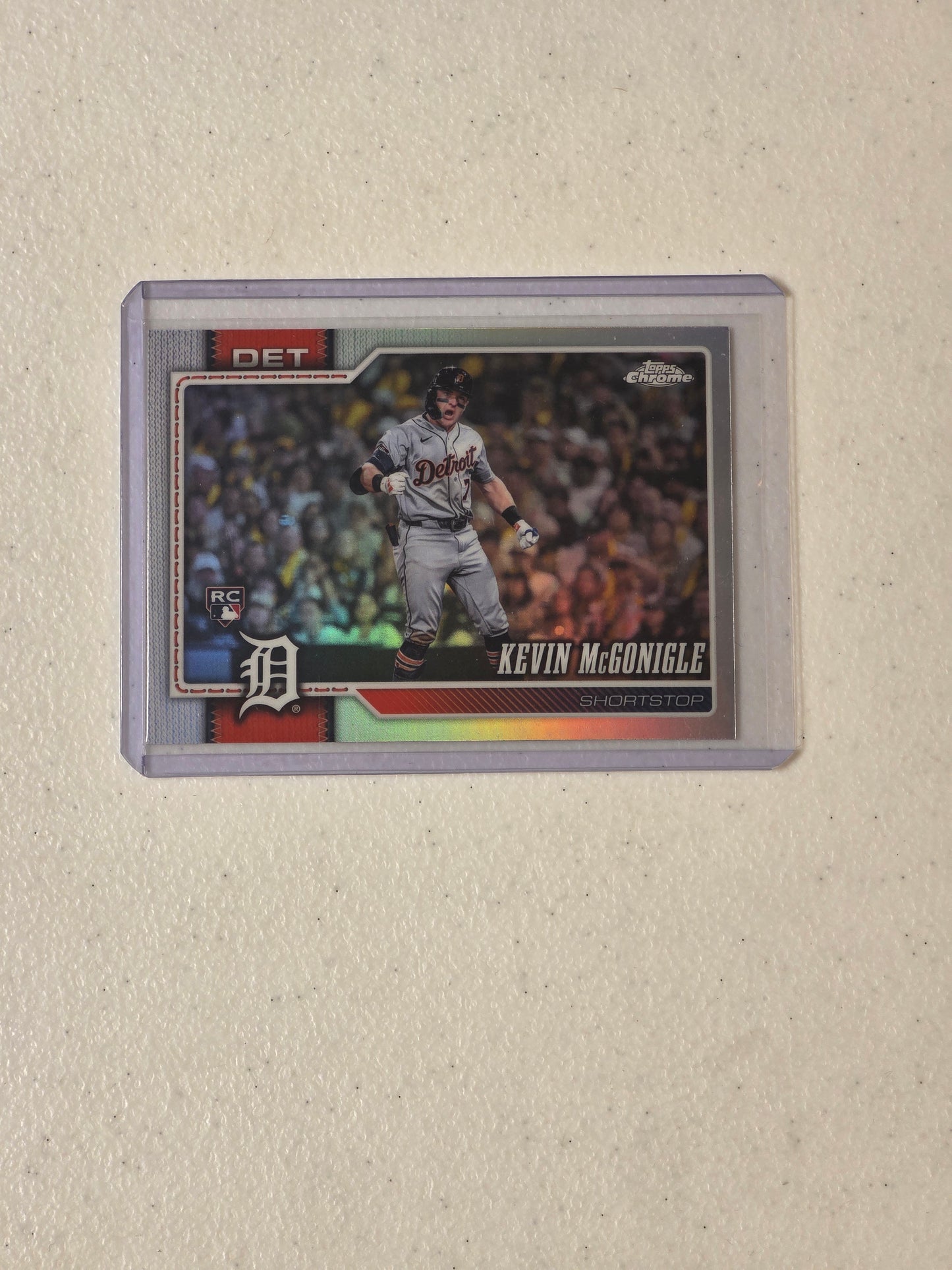 Singles: Baseball Singles - 2026 Topps Chrome Kevin McGonigle Variation