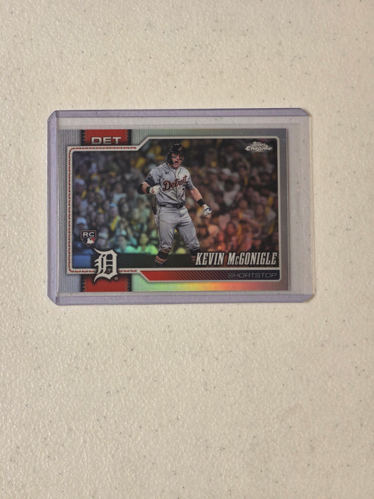 Singles: Baseball Singles - 2026 Topps Chrome Kevin McGonigle Variation