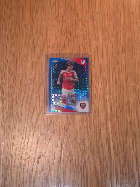 Singles: Soccer Cards- 2025/26 Topps Chrome UEFA Max Dowman /150