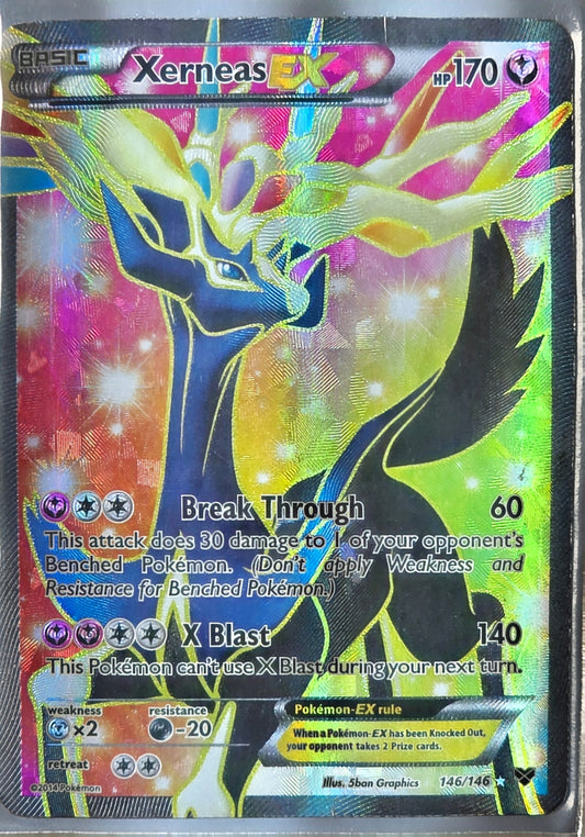 Singles: Pokemon Cards - Xerneas EX Full Art 146/146