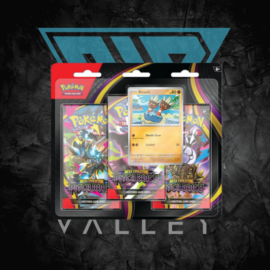 Pokemon TCG: ME05 Pitch Black - 3-Pack Blister